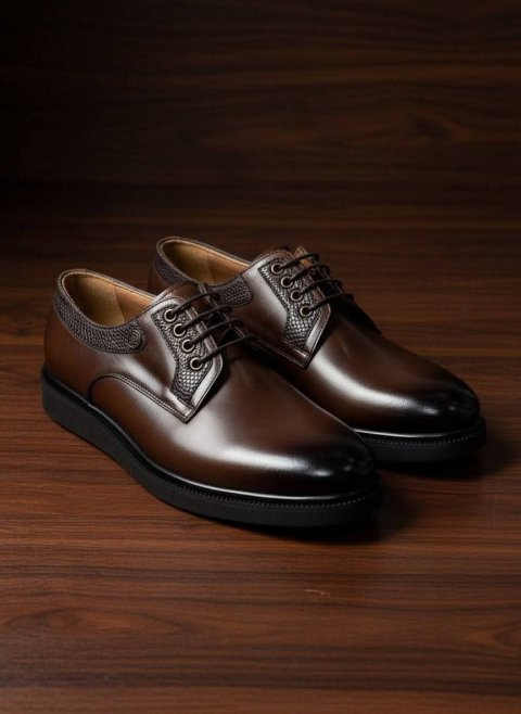 حذاء رجالي جلدي