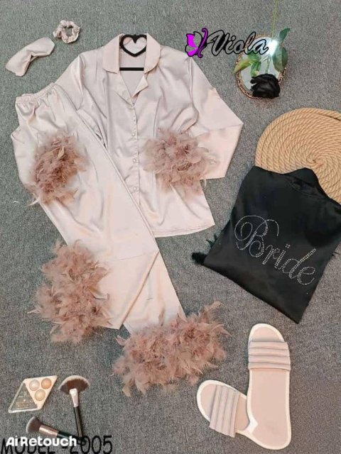 بيجاما حرير 4