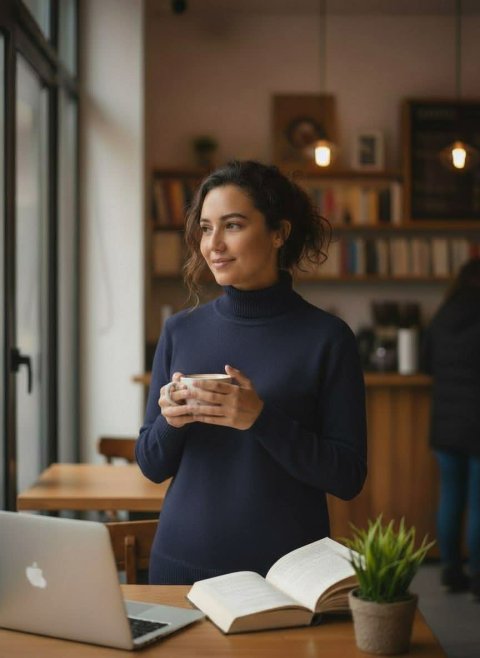 بلوزة دافئة 5