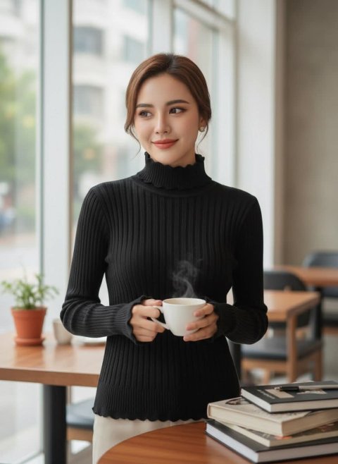 بلوزة دافئة