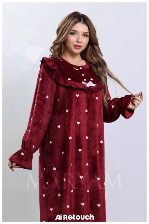 قميص مخمل طويل 8