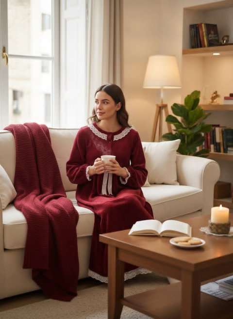 قميص مخمل طويل 6