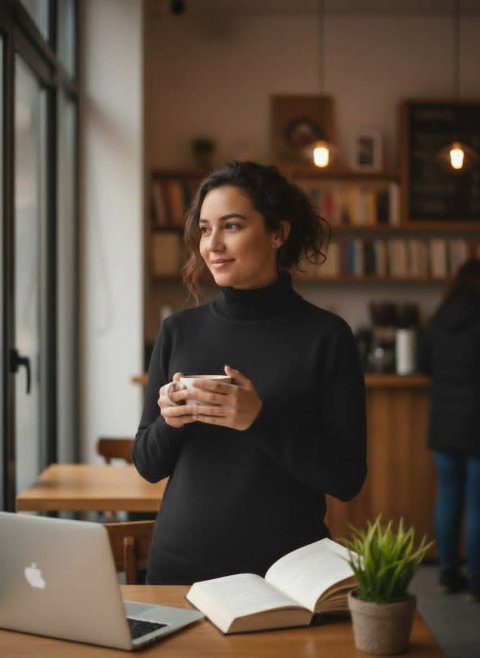 بلوزة قطن مصوف 6