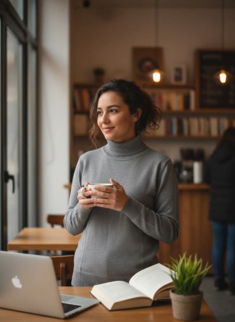 بلوزة قطن مصوف 5