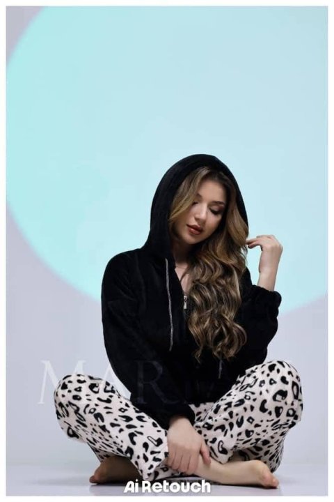 بيجاما فرو بنقشة بنطال تايغر 3