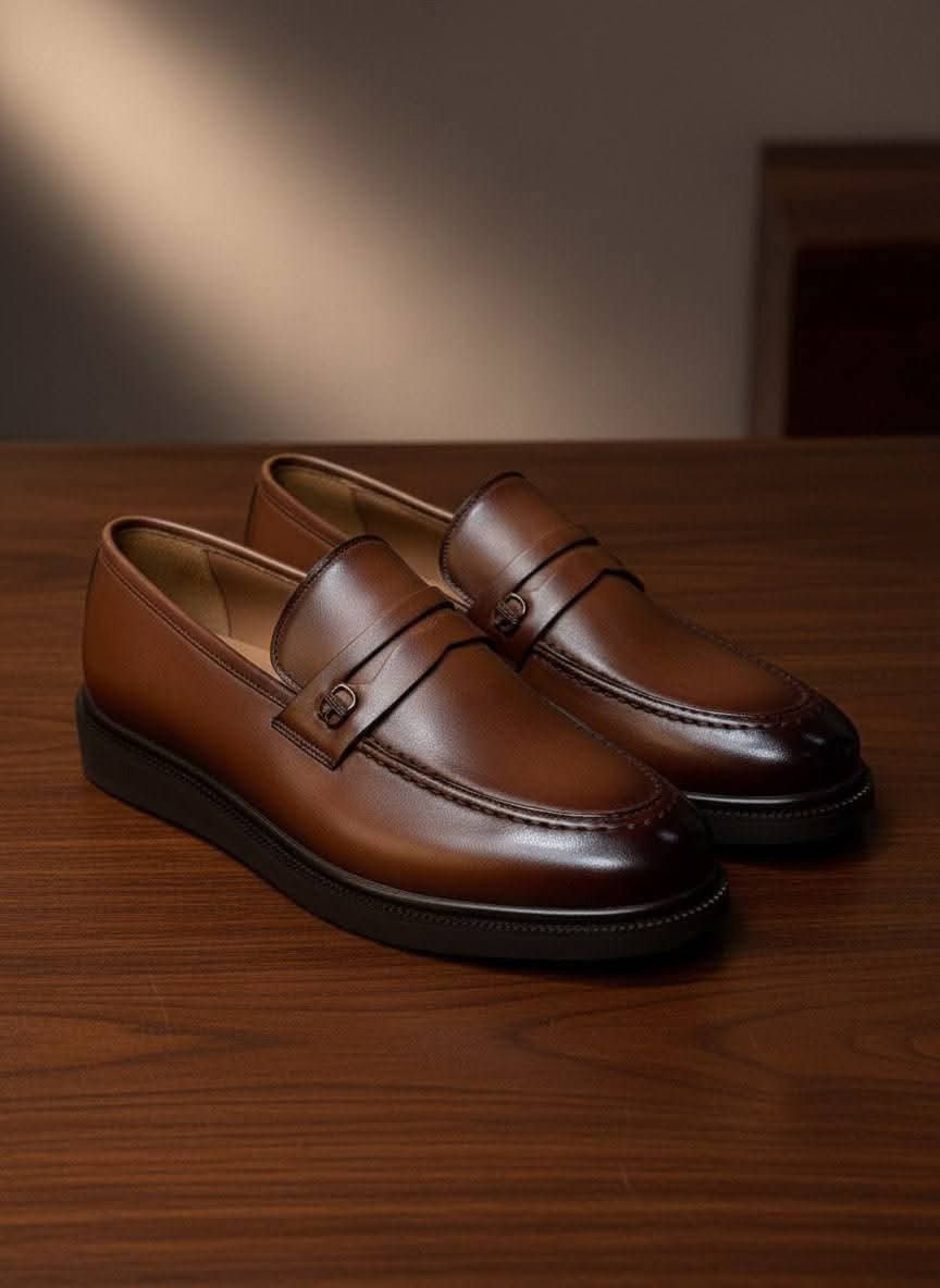 حذاء رجالي جلدي