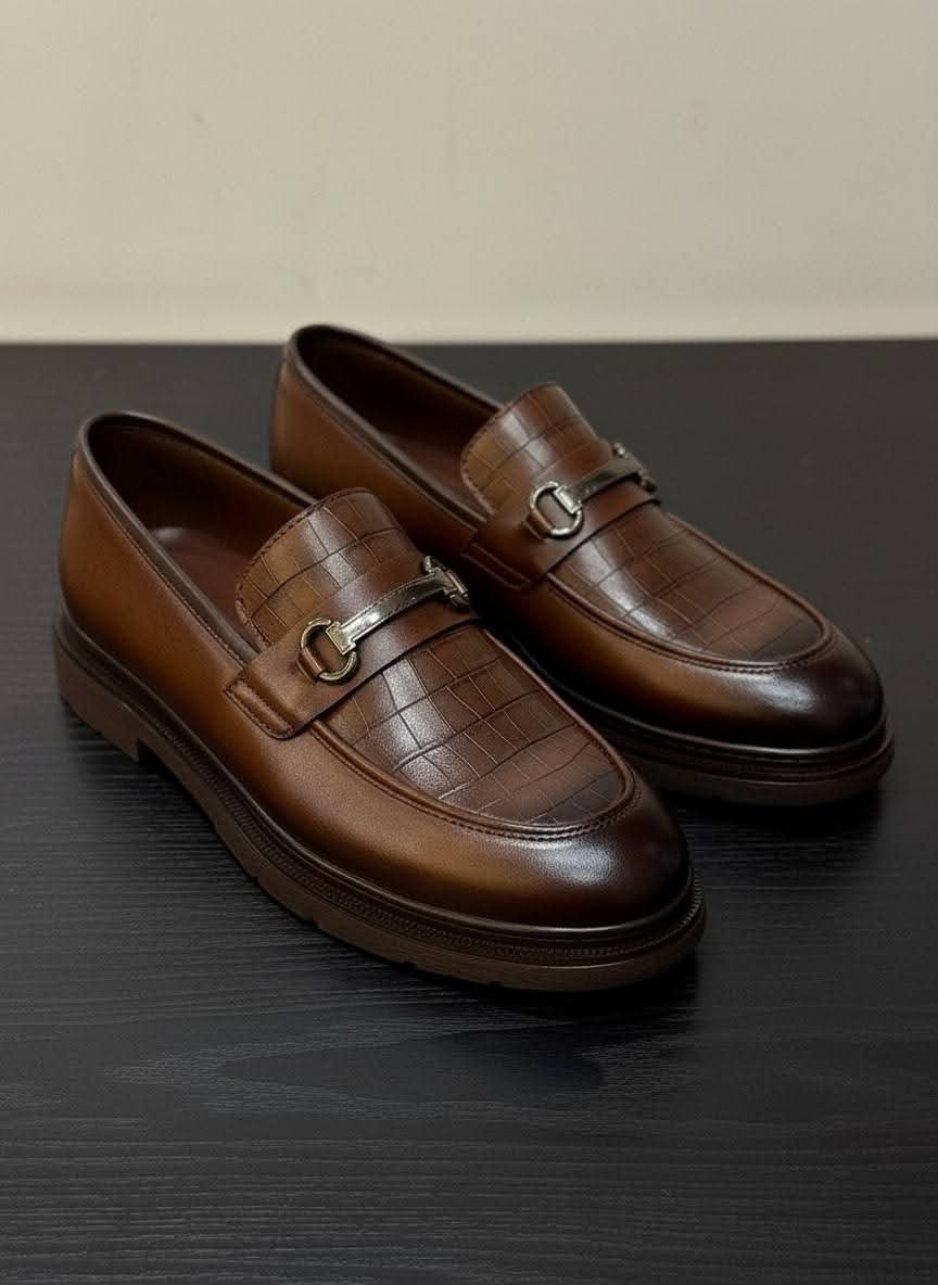 حذاء رجالي جلدي