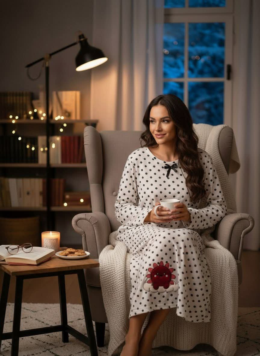 قميص نوم بطراز حديث