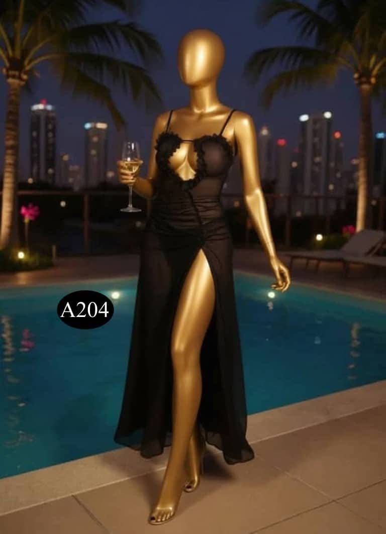 قميص نوم نسائي طويل