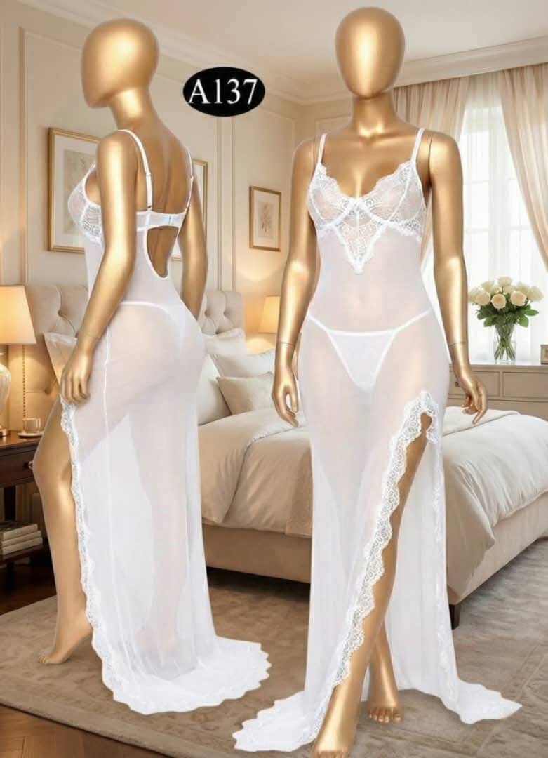 قميص نسائي قصير شفاف