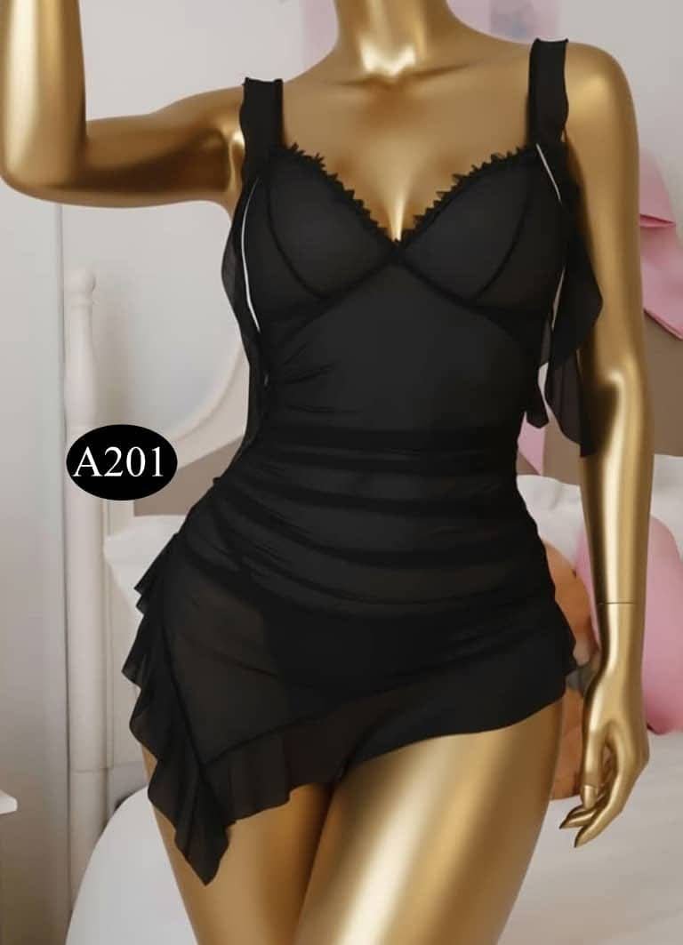 قميص نسائي قصير شفاف