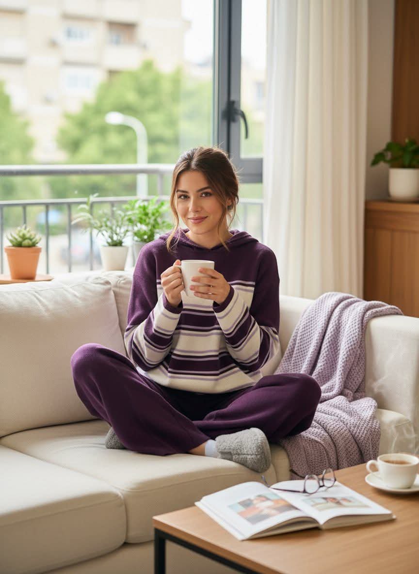 بيجاما تريكو نسائية