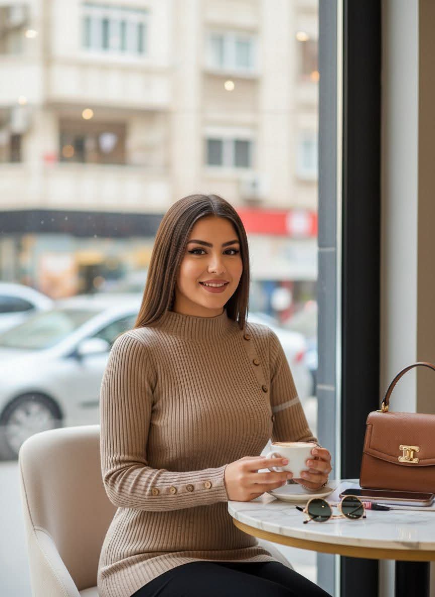 بلوزة دافئة