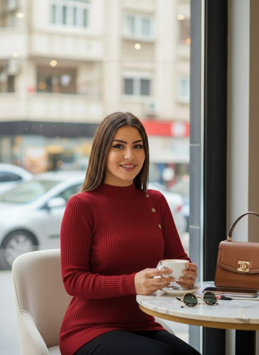 بلوزة دافئة