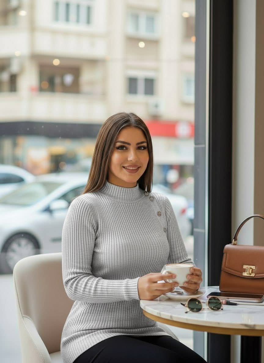 بلوزة دافئة