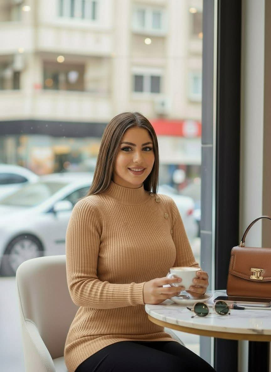 بلوزة دافئة