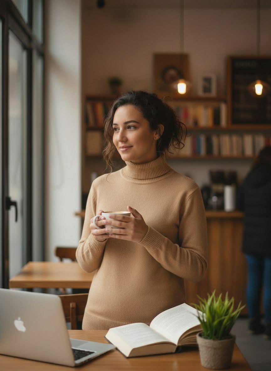 بلوزة دافئة