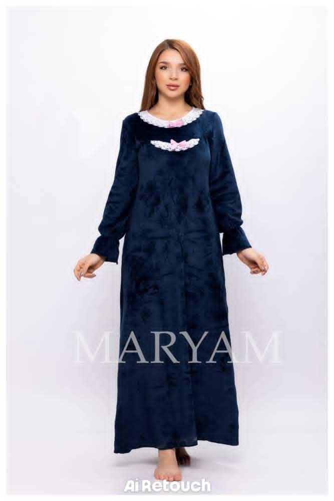 قميص مخمل طويل