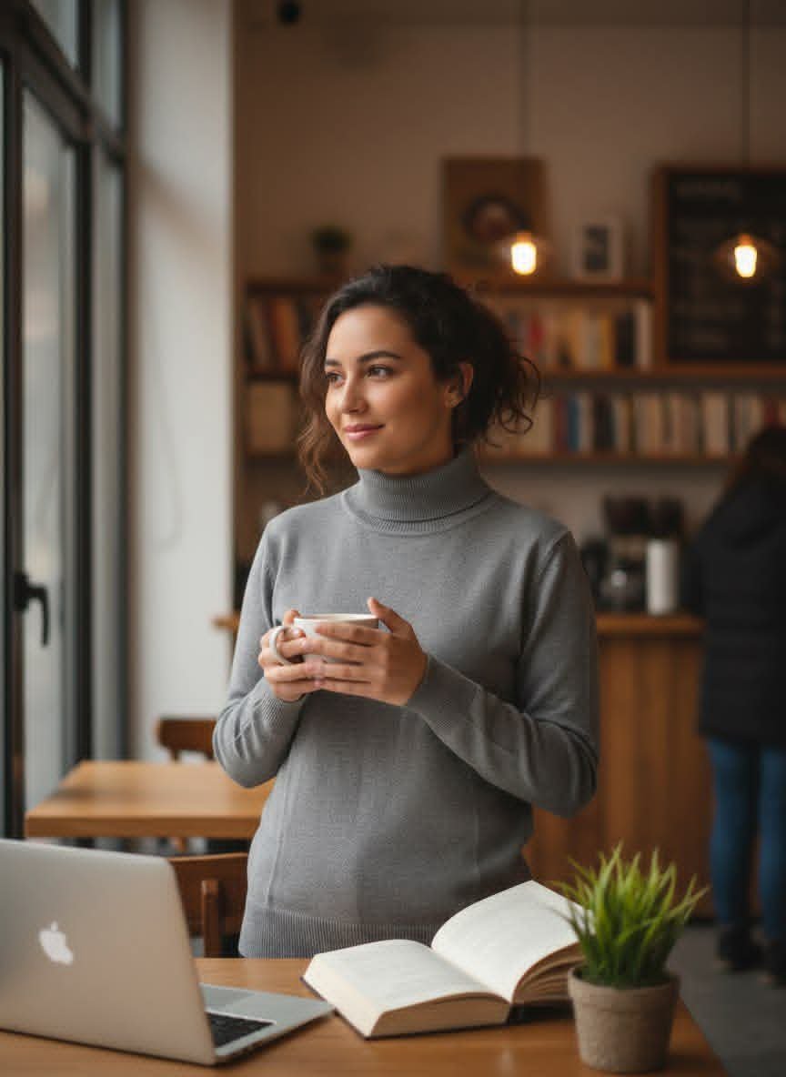 بلوزة قطن مصوف