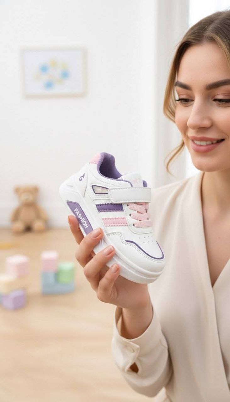 حذاء مستورد قطعة العيد بناتي وصبياني 25