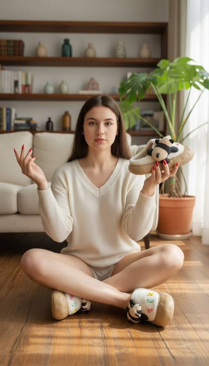 سليبرات فرو منزلية للصبايا