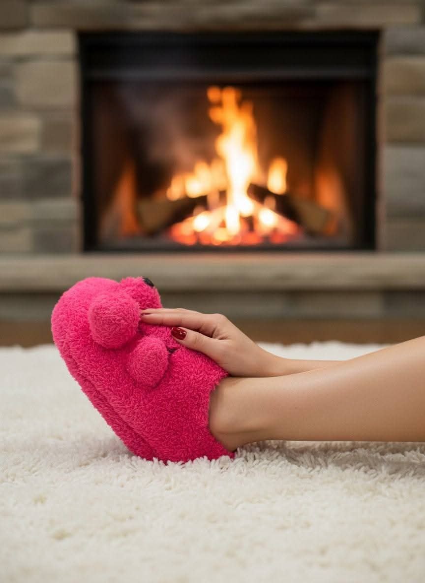 سليبرات فرو منزلية للصبايا 7