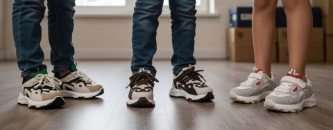 حذاء صبياني عصري