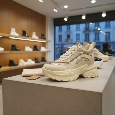 حذاء بكعب مخفي للصبايا