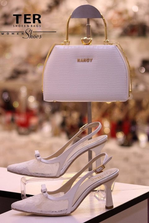 طقم حذاء وحقيبة أنيق