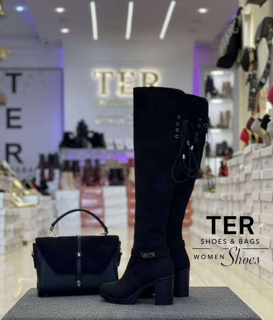 حذاء شتوي ساق طويلة