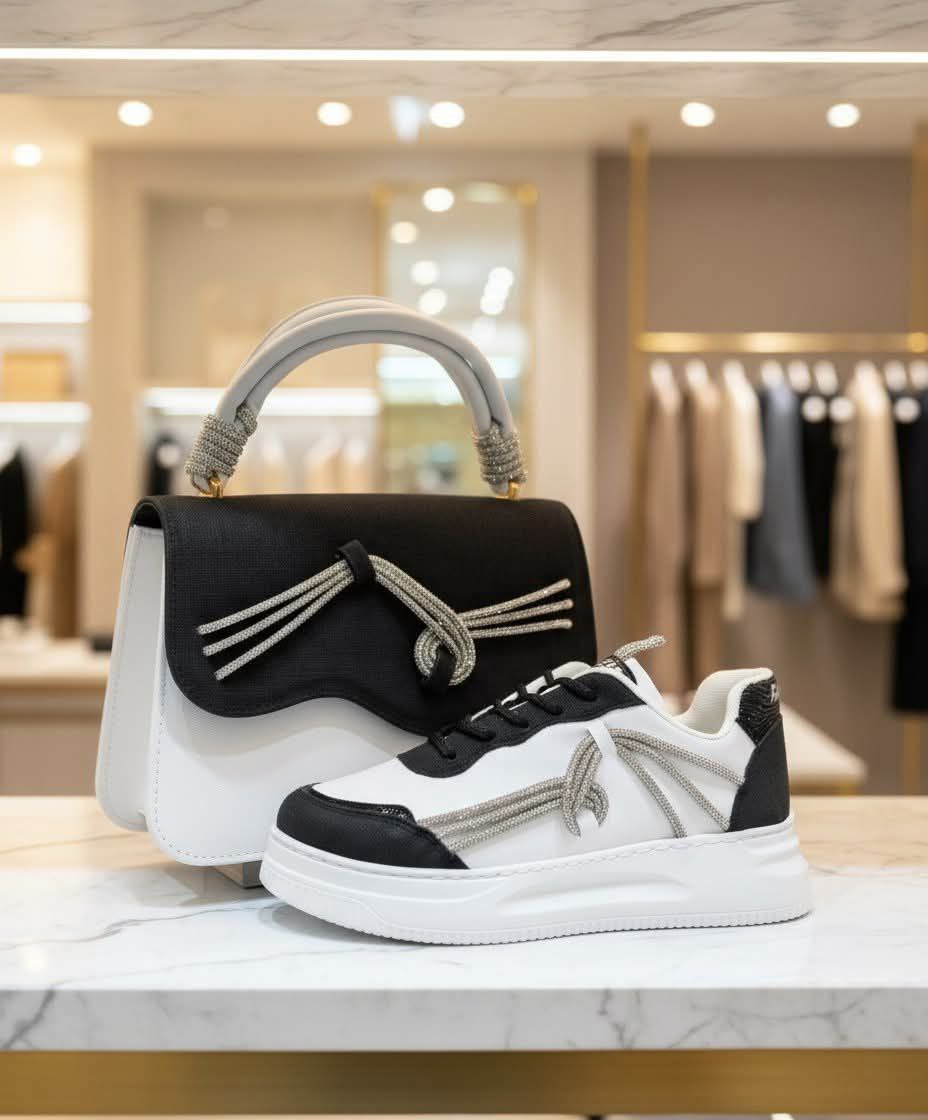 طقم العيد: حذاء أنيق وحقيبة راقية 9