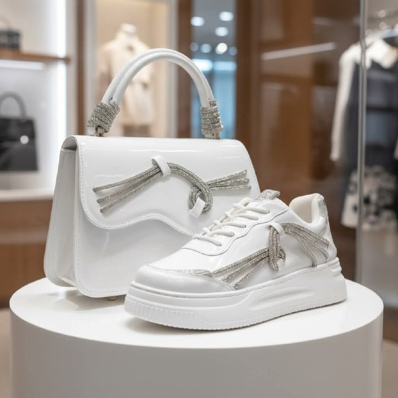 طقم العيد: حذاء أنيق وحقيبة راقية 10