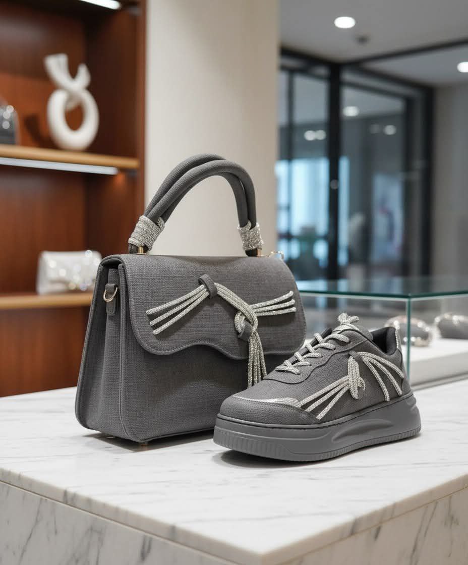 طقم العيد: حذاء أنيق وحقيبة راقية 8