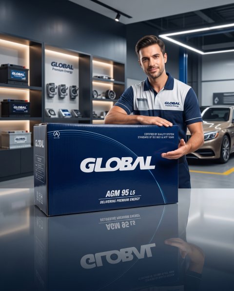 بطارية جلوبل AGM سيارات